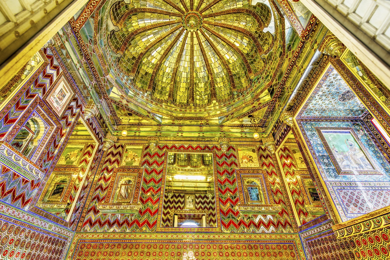 Kanch ki Burj or Mirror Palace at City Palace Udaipur