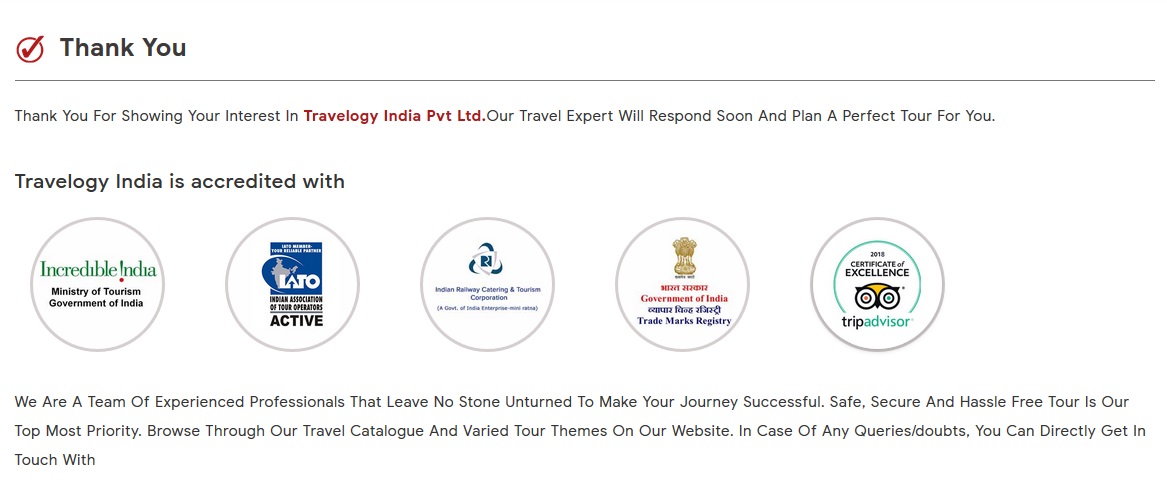 Maharaja Express Booking Step 6