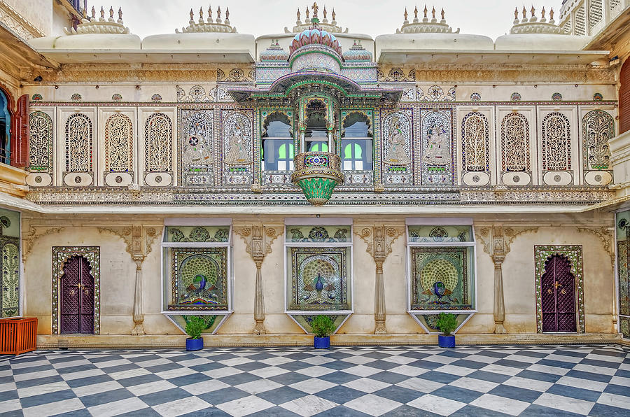 Mor Chowk at City Palace Udaipur