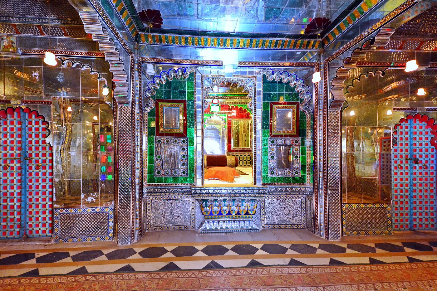 Sheesh Mahal at City Palace Udaipur