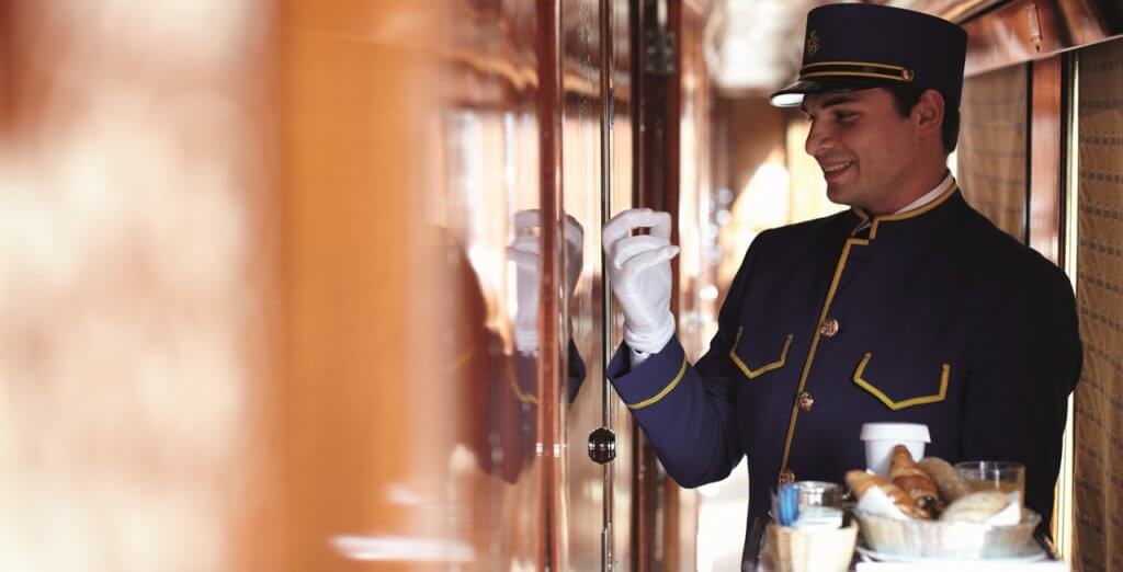 Venice Simplon-Orient-Express breakfast