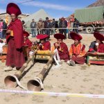Monk Rituals at Saga Dawa Festival