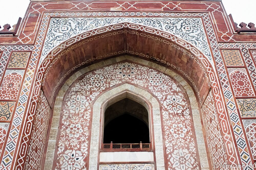 Floral Pattern and Designs at Buland Darwaza