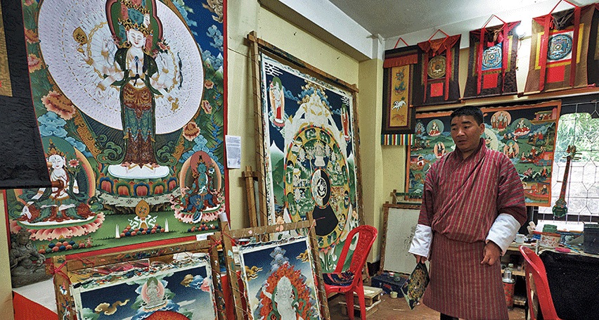 Thangka Painting, Bhutan