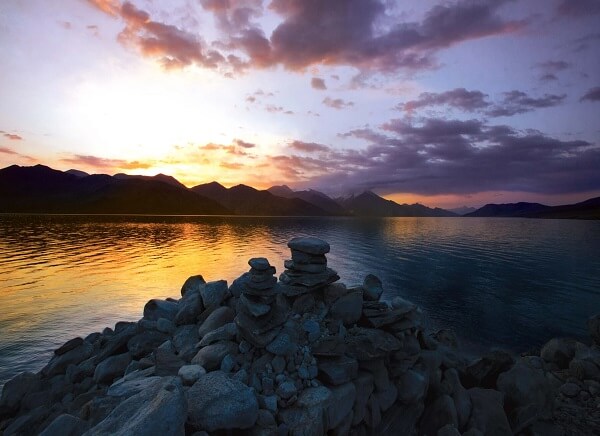 Pangong Lake Sunrise