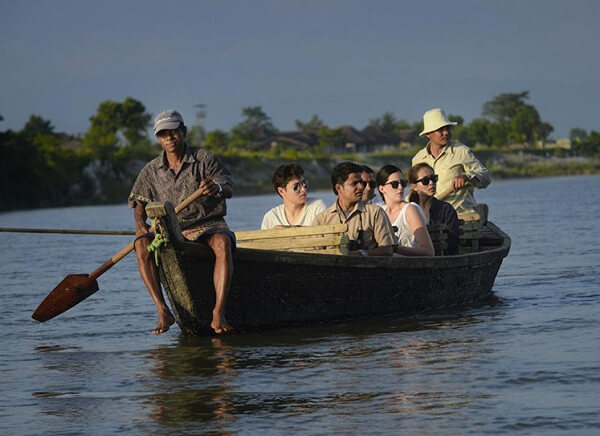 Canoeing at River Tapti Nepal